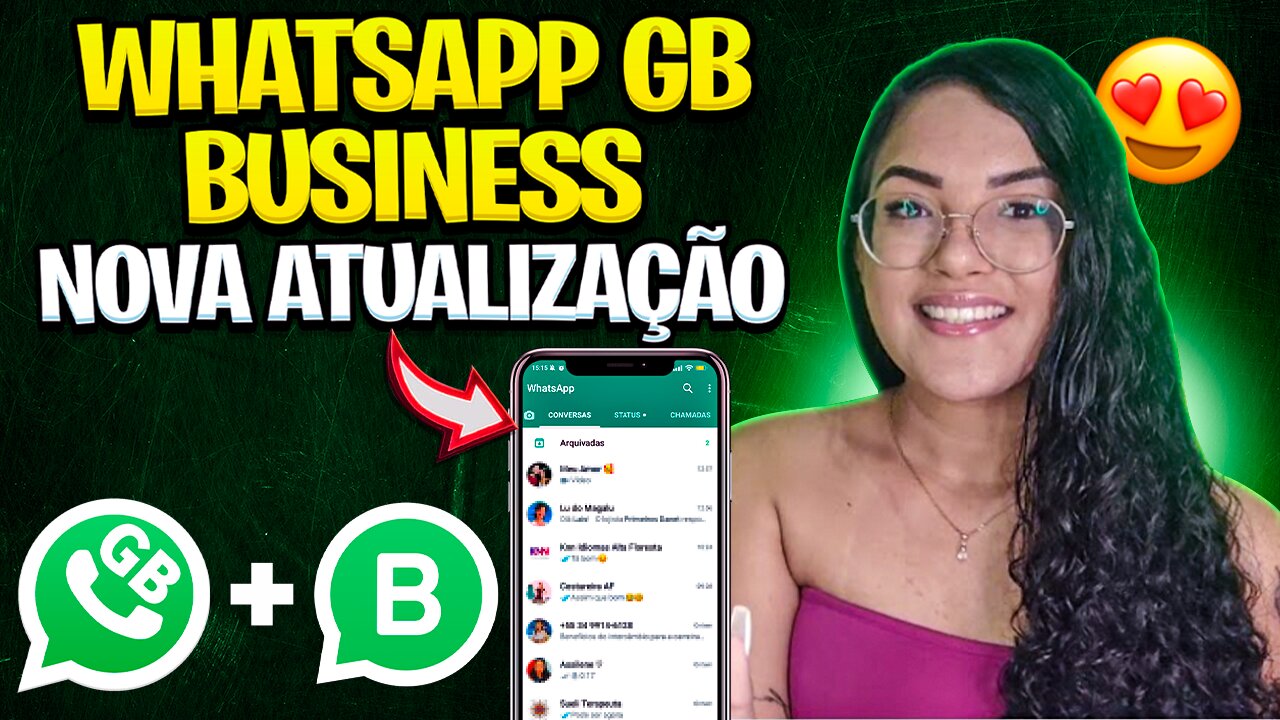 CHEGOU! NOVO WHATSAPP GB BUSINESS ATUALIZADO 2022 novas funções ( nova versão gbwhatsapp business)