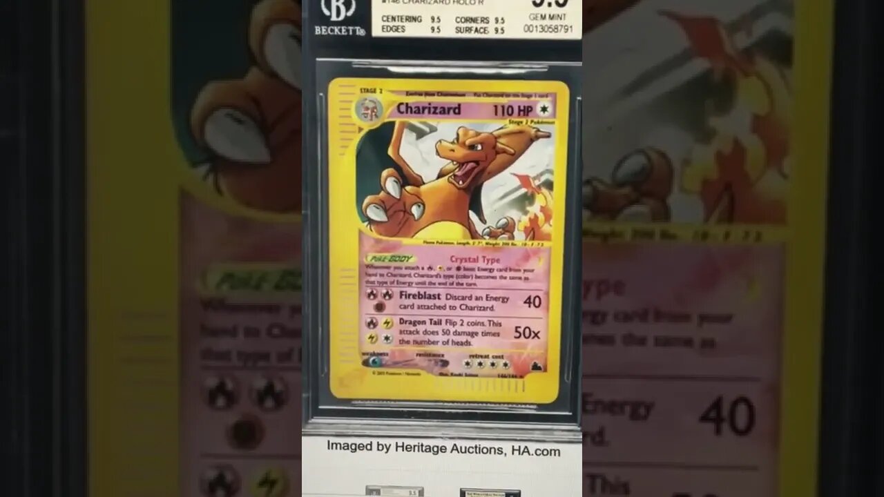 Sky Ridge Charizard Pokemon Card Sold For Around 4,000. End Of An Era For Pokemon Collectors