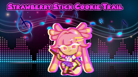 Strawberry Stick Cookie Trail Gameplay