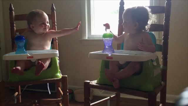 Tot Twin Teases Her Sister