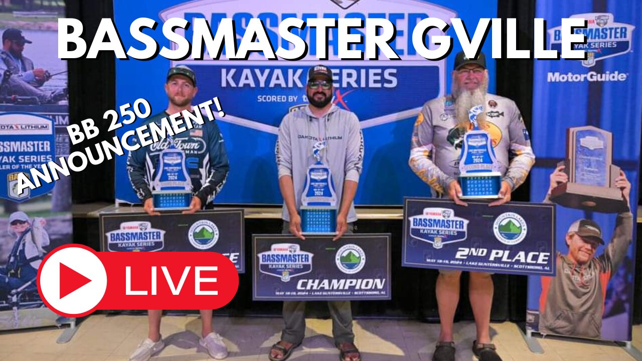 Bassmaster Kayak Lake Guntersville