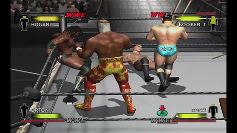 WWE Day of Reckoning - Booker T vs Hulk Hogan vs The Rock vs Randy Orton