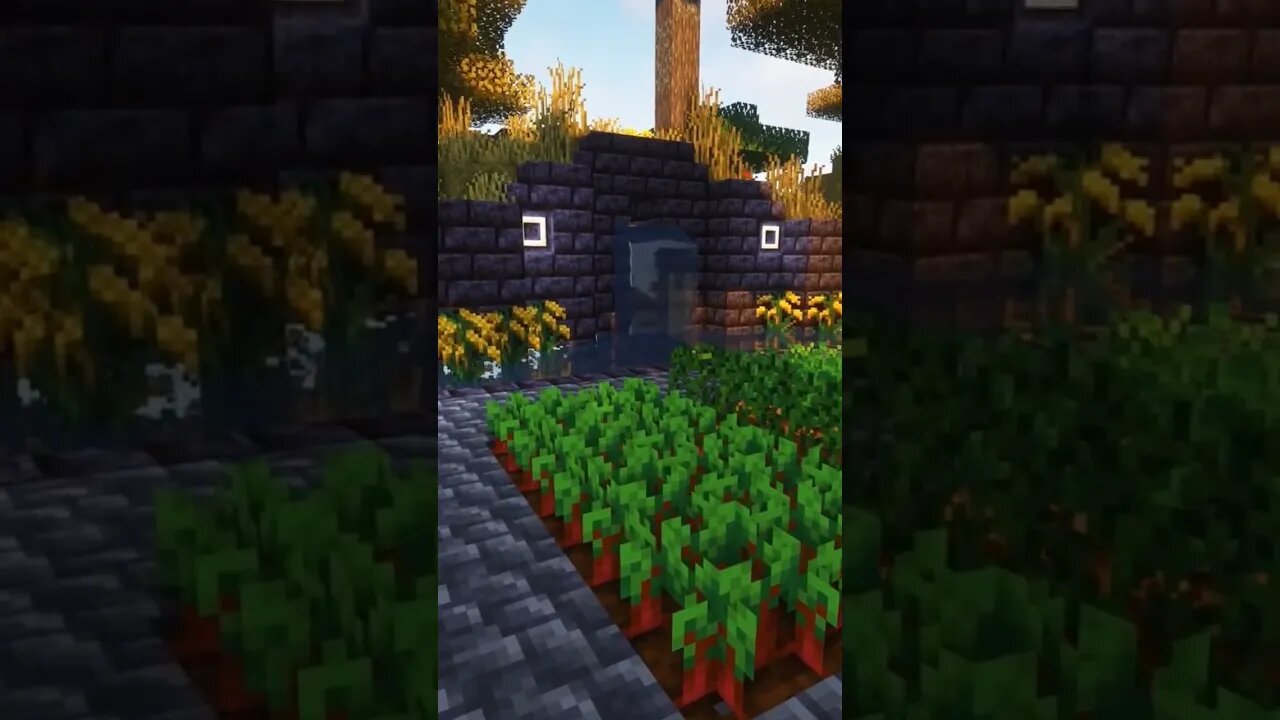 calming vibes from Net's garden #minecraft