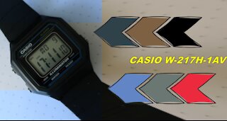 Casio W217H-1AV Overview 08.14.21