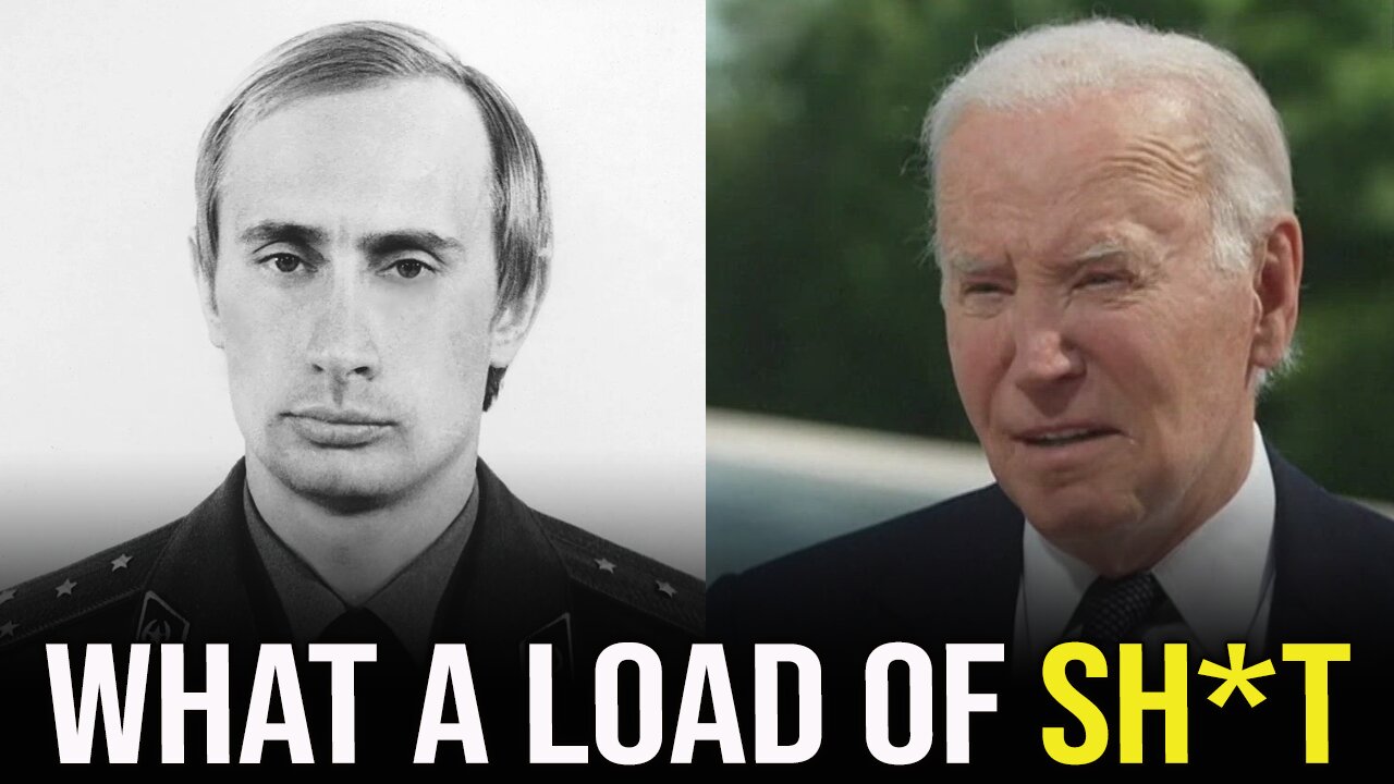 Biden claims he's known Putin for 40+ years...even when he was an UNDERCOVER KGB AGENT for the USSR