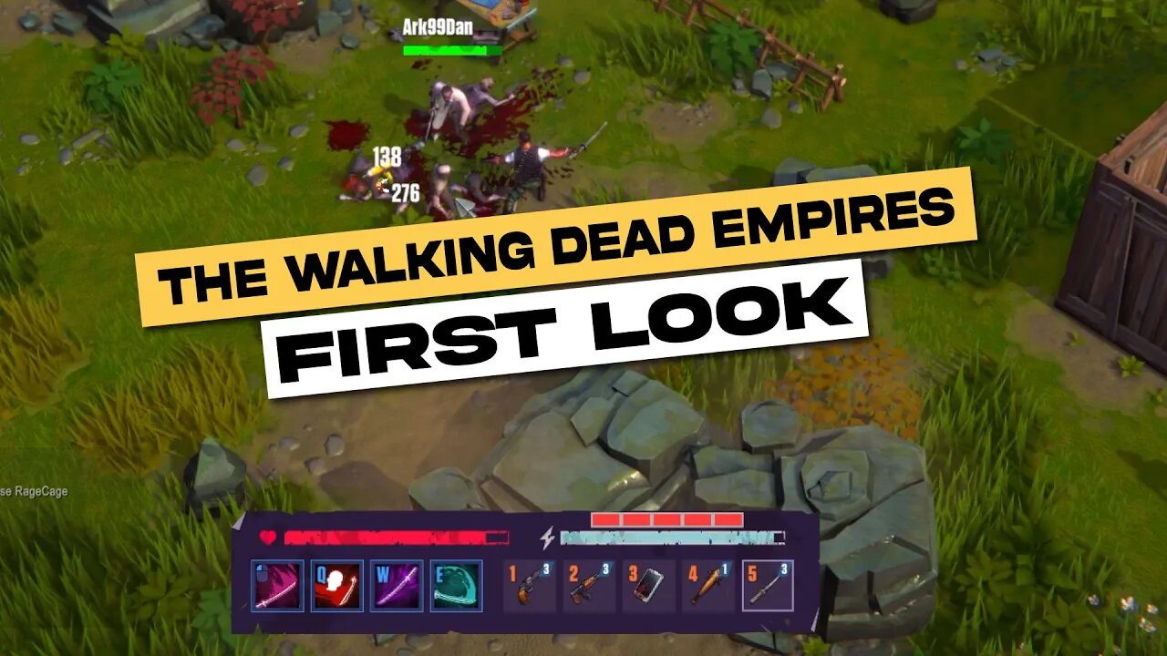 The Walking Dead Empires - First Look Playtest | MMORPG