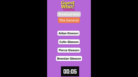 Guest This Actor #157 Like A Quick Quiz? | The General