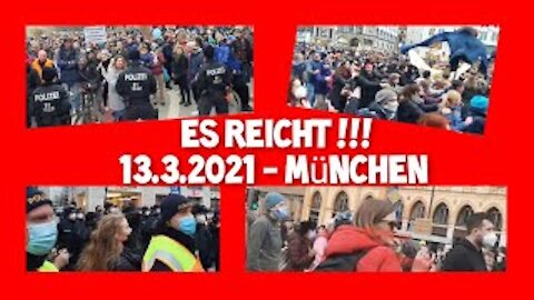 LIVE ab 13 Uhr aus #München​ - Es Reicht Demo