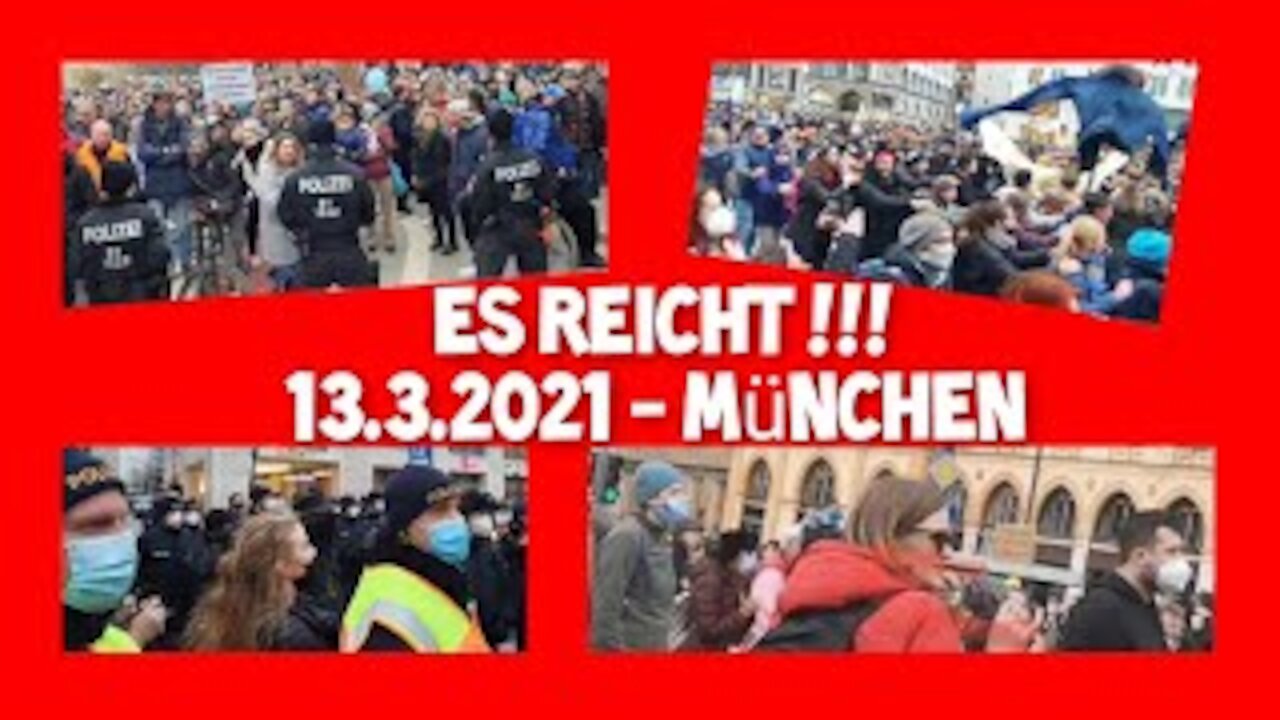 LIVE ab 13 Uhr aus #München - Es Reicht Demo