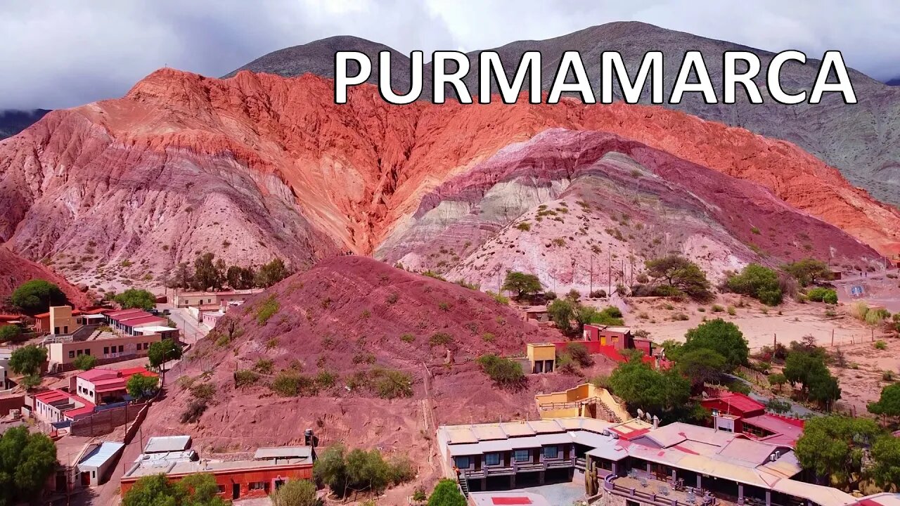 Purmamarca | Montanha de 7 Cores | Um Povoado no Caminho para o Atacama