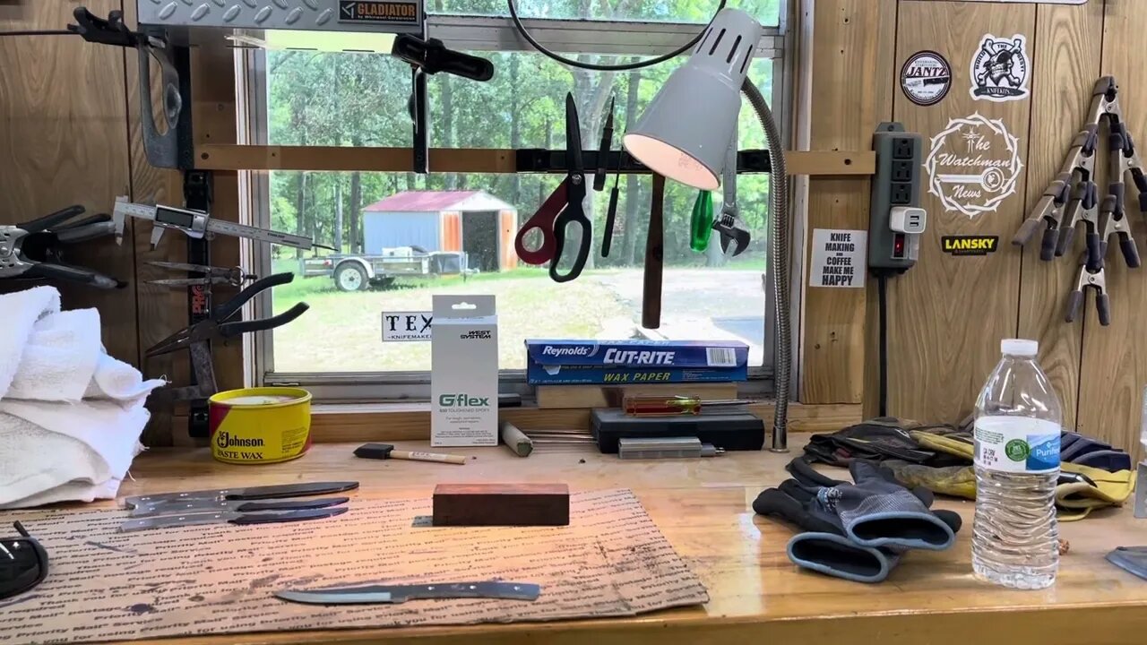 Knife making and talking