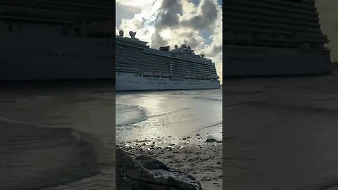 Watching cruise ships sail away makes me happy #cruising #sailaway #vacation