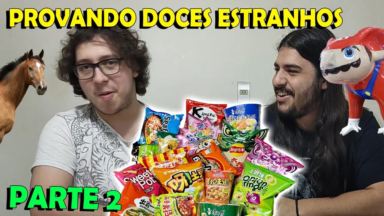 Provando Comidas Asiáticas com @raccoonzinis8745 PARTE 2