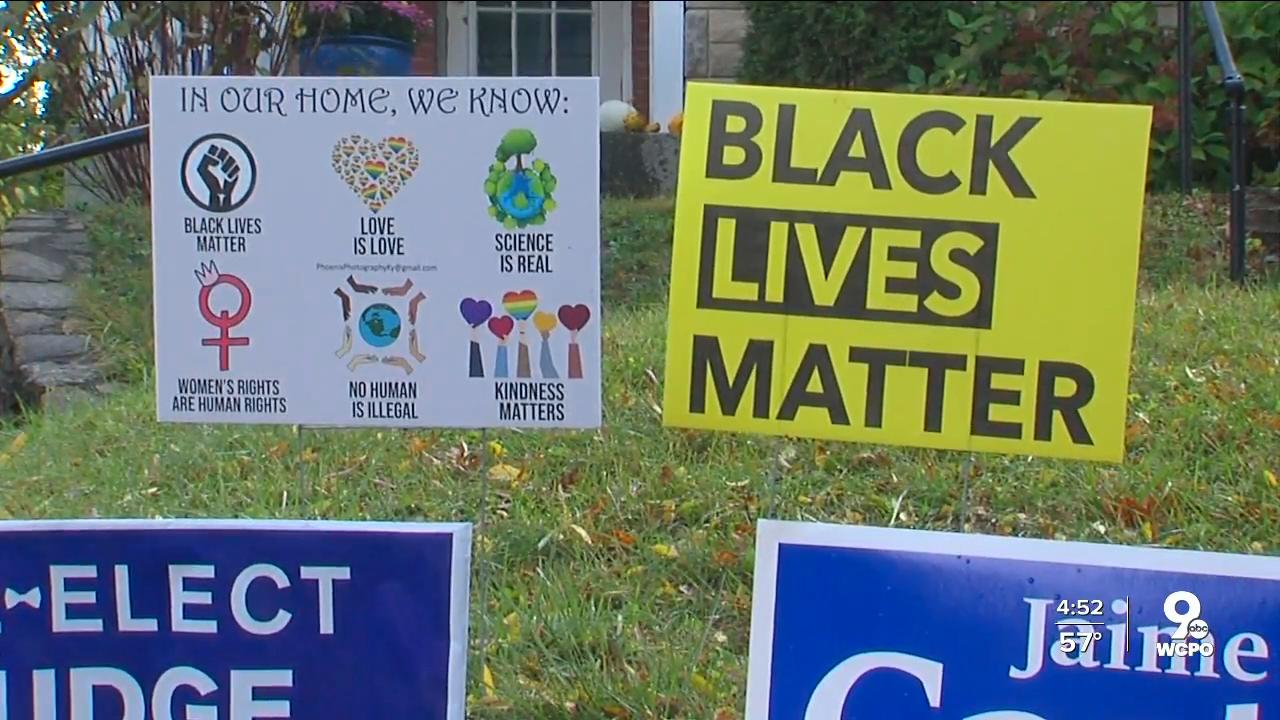 Landlords had her BLM sign removed; now she must move, too