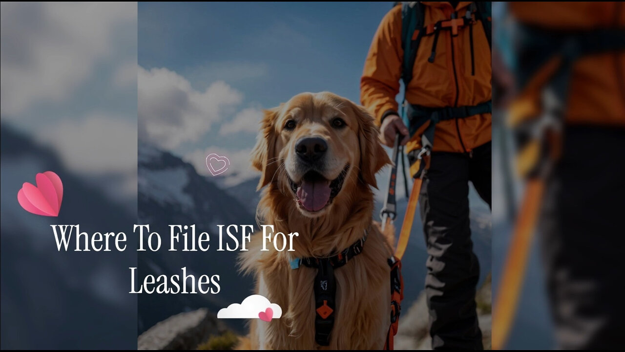 Maximizing Efficiency: How to File ISF for Leashes with Ease!