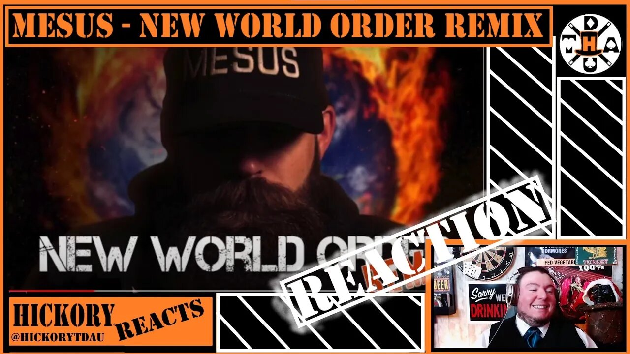 Mesus - New World Order Remix Reaction | I'm So Happy This Was A Thing! Drunk Magician Reacts To Rap