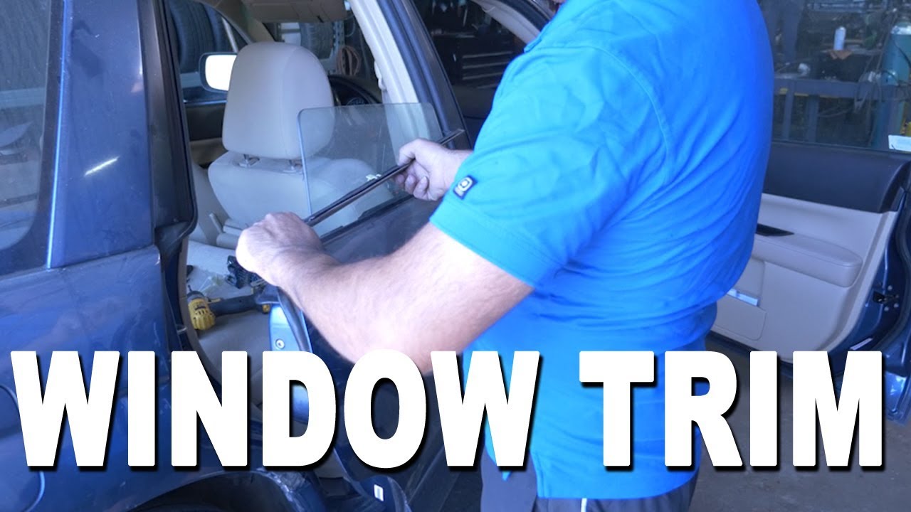 How to remove a door window molding - 2008 Subaru Forester