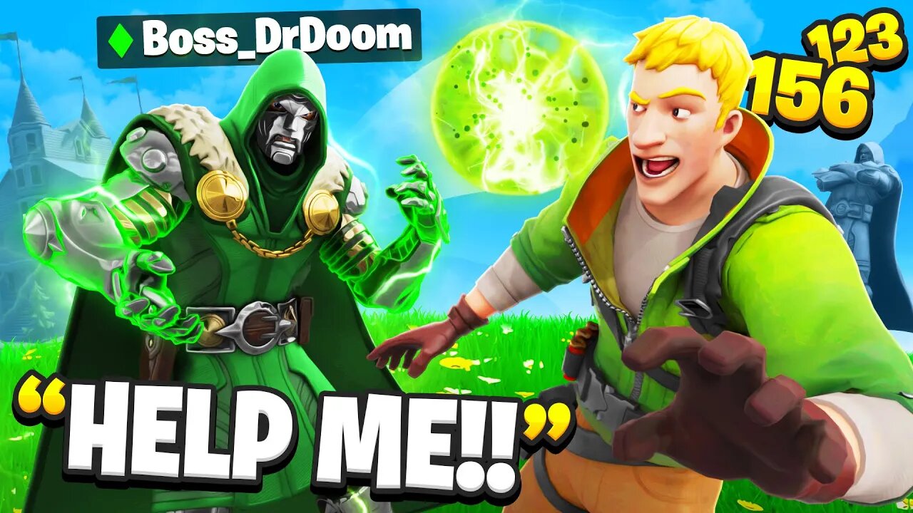 I Pretended To Be BOSS Doom In Fortnite