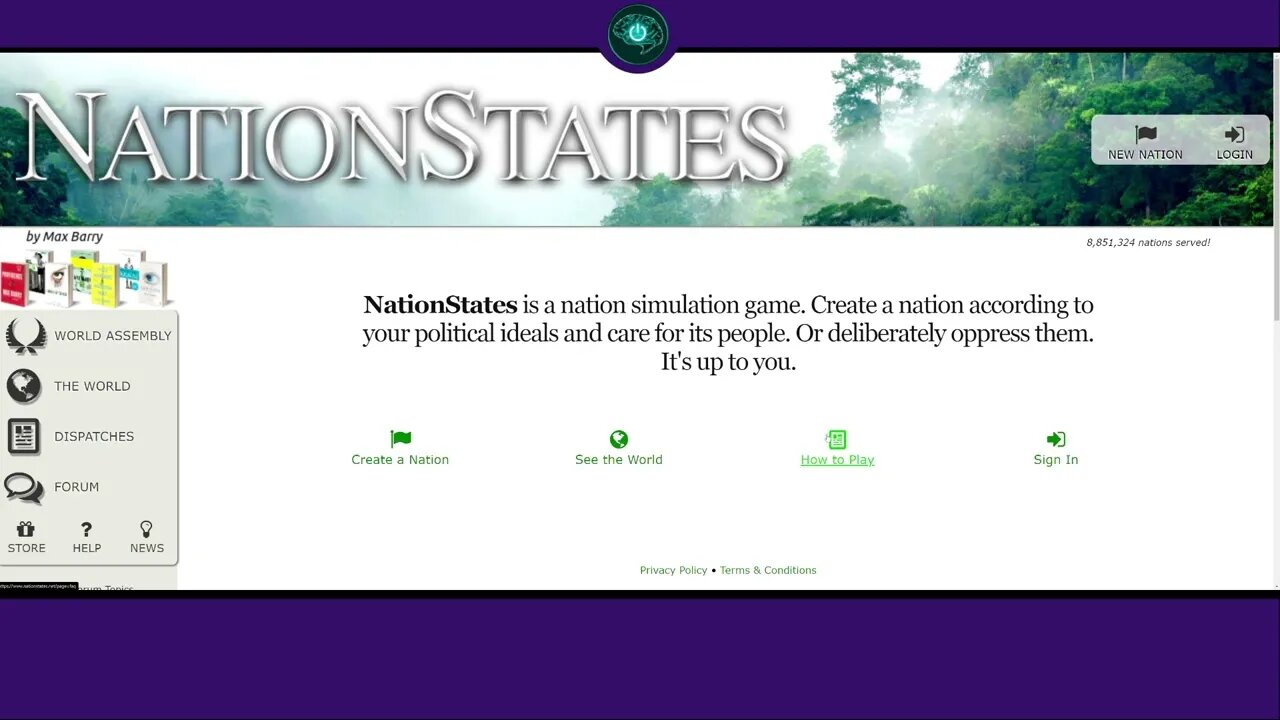 THE CREATION OF A NATION | NationStates Ep1