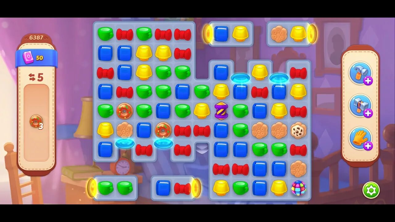 Playrix Homescapes Gameplay Walkthrough Level 6387