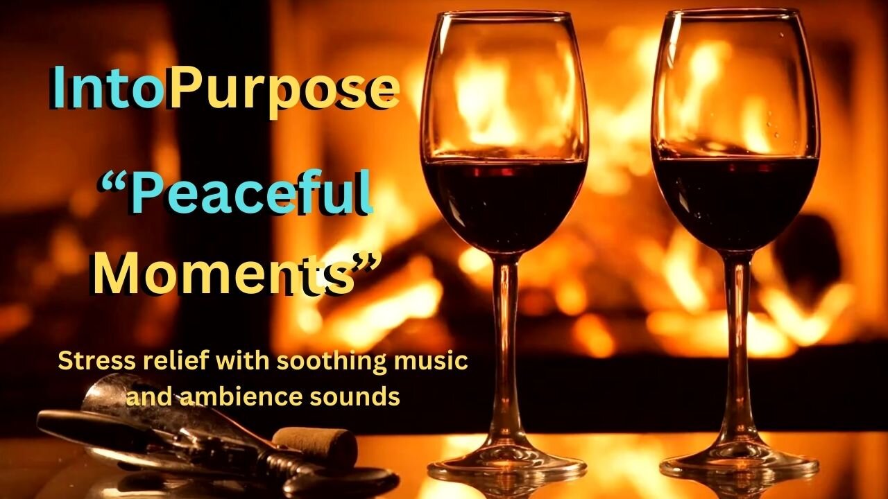 IntoPurpose 'Peaceful Moments' - fire , jazz and Wine.