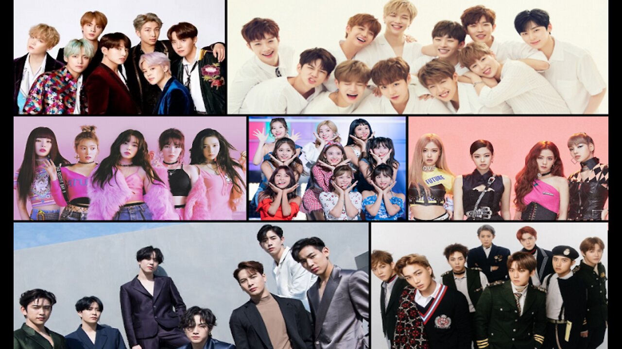 Most Popular KPOP Top 10 Groups ★ Best Korean Pop Bands