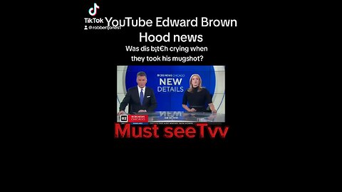 Full video YouTube Edward Brown Hood news)🔥‼️