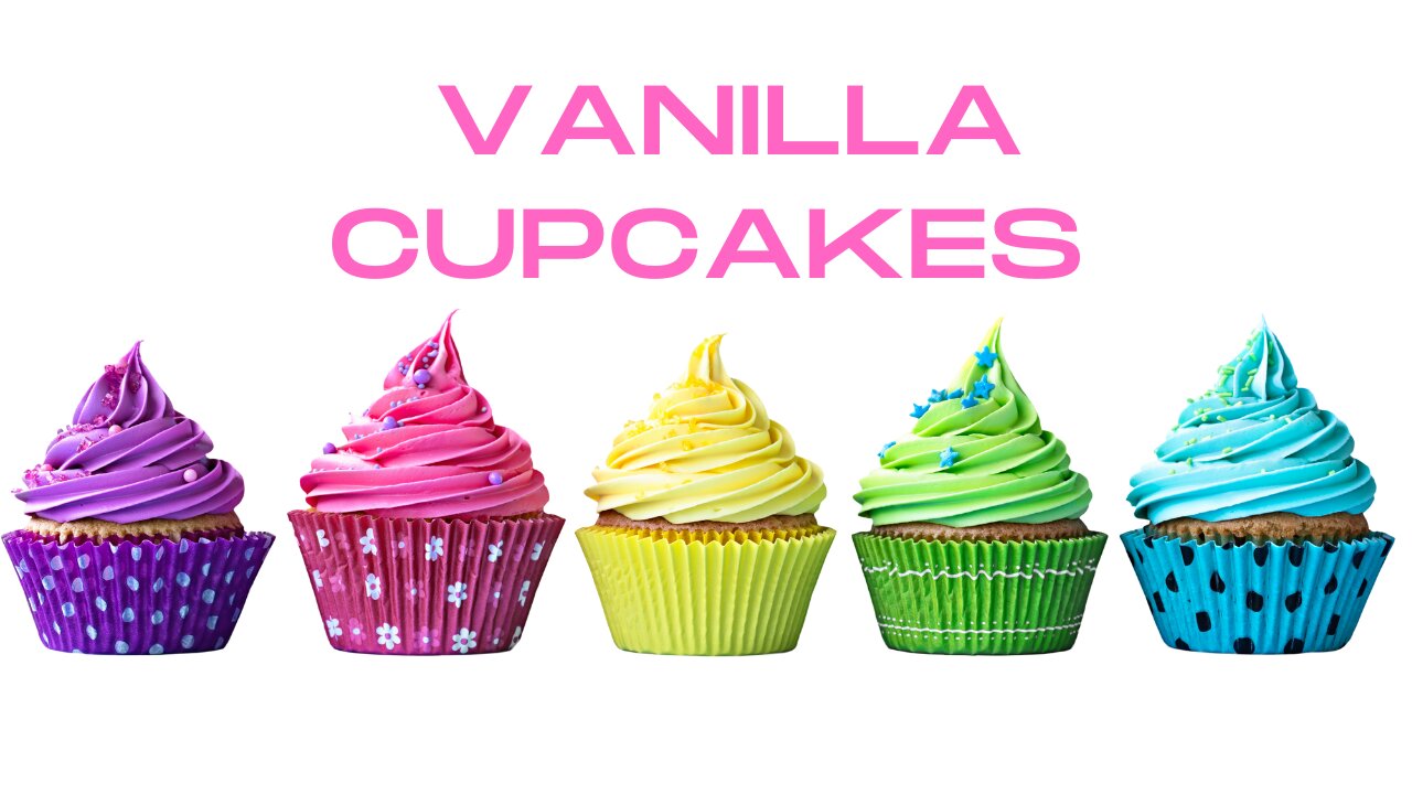 How To Make The Best FLUFFY VANILLA CUPCAKES Recipe