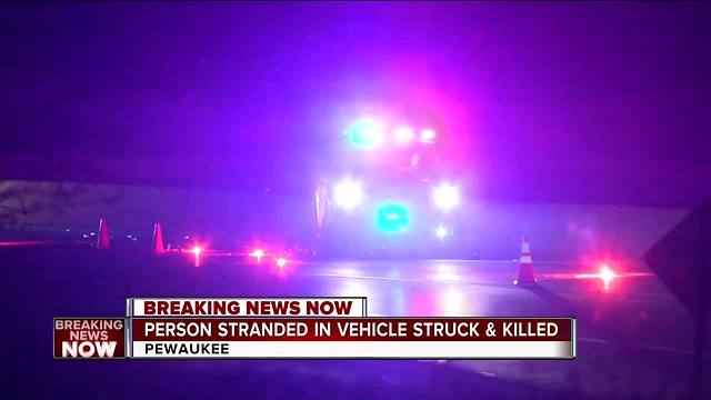 Man struck by vehicle, killed while walking across I-94 in Pewaukee