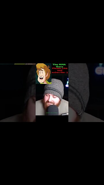 MMA Guru's Shaggy Doo impression