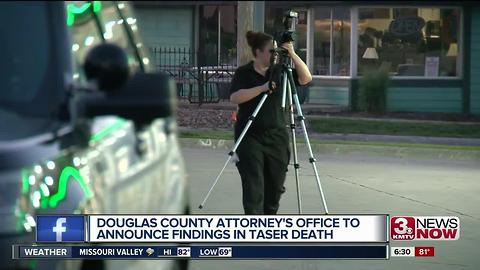 Douglas County Attorney's Office to announce findings in taser death