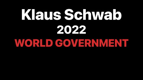 Klaus Schwab speech at the world government summit 2022 #UCNYNEWS￼