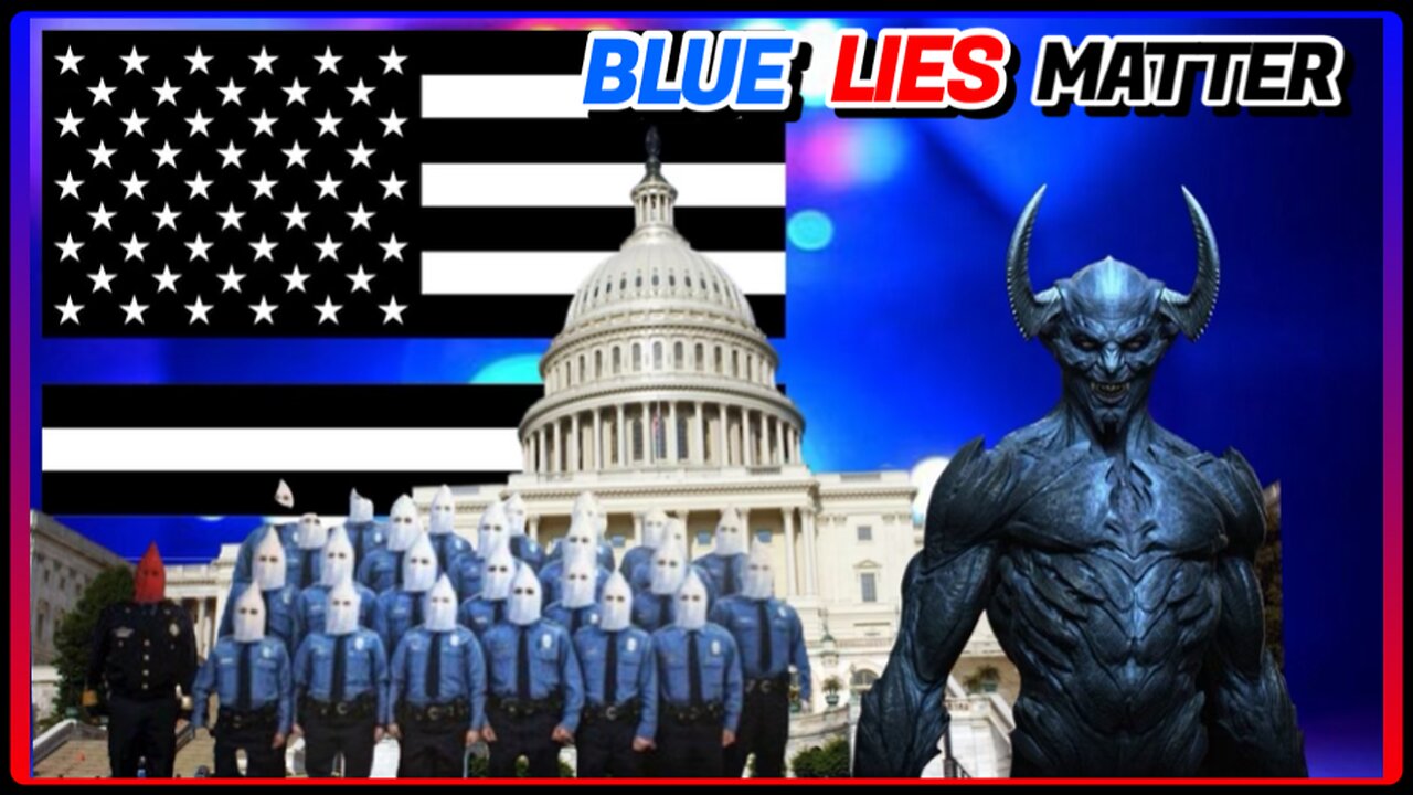 BLU KLUX KLAN : BLU LIES MATTER