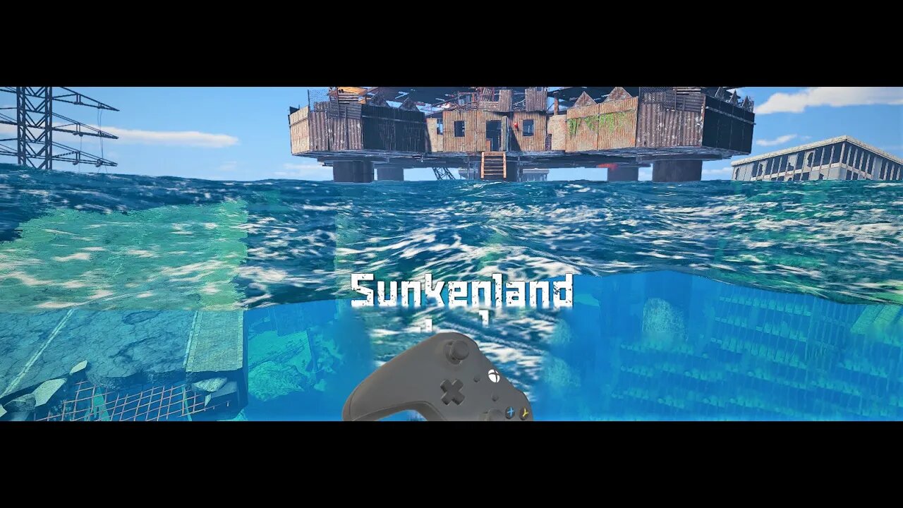 Sunkenland 2023 Early peek controller gameplay