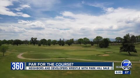 Neighbors, a former mayor and a developer grapple over the future of the Park Hill Golf Course