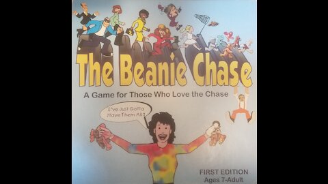 The Beanie Chase Board Game (1997, Johnny Goodsport Enterprises, Inc.) -- What's Inside