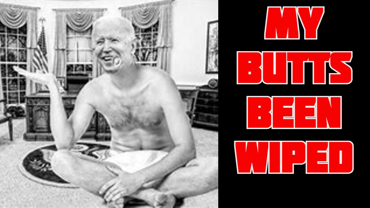 #MyButtsBeenWiped Trends After Latest Bizarre Sleepy Joe Meltdown