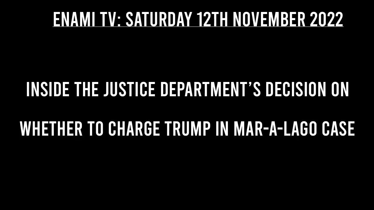 Inside the Justice Department’s decision on whether to charge Trump in Mar a Lago case