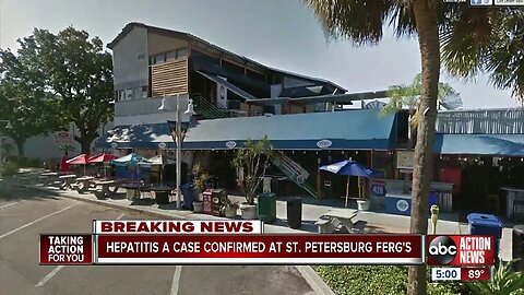 Hepatitis A case confirmed at Ferg's in St. Petersburg