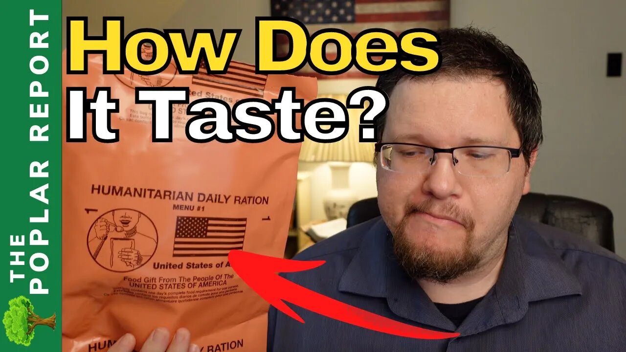 Humanitarian Daily Rations Review & Taste Test (HDR)