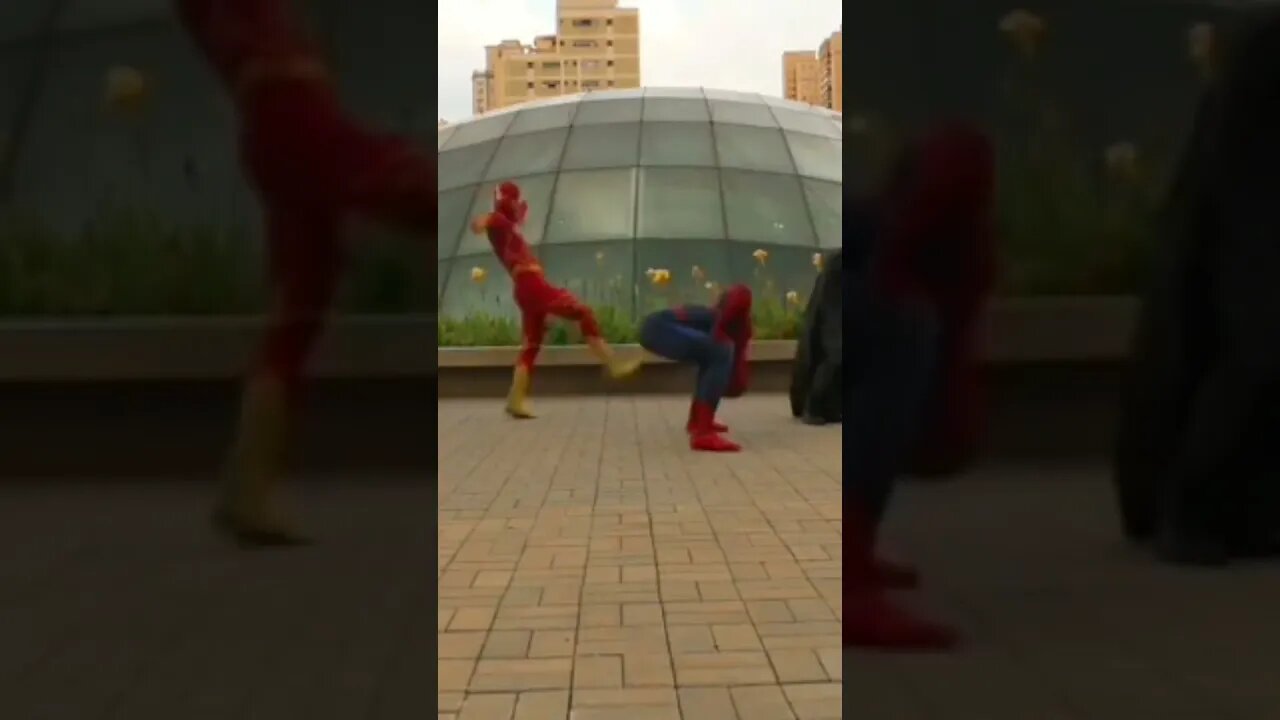 DANÇANDO FLASH, BATMAN, CAPITÃO AMÉRICA E HOMEM-ARANHA NA LIGA DA ALEGRIA, LIKE