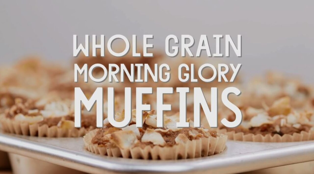 Whole Grain Morning Glory Muffins