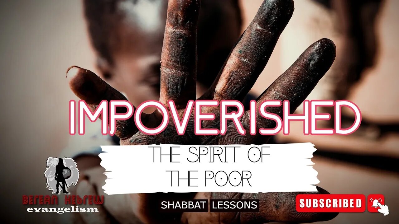 IMPOVERISHED | SPIRIT OF THE POOR | SHABBAT LESSON |HEBREW FAITH#black #israelites#hebrew #caribbean