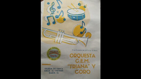 Villancicos Orquesta C.E.M. Triana y Coro.