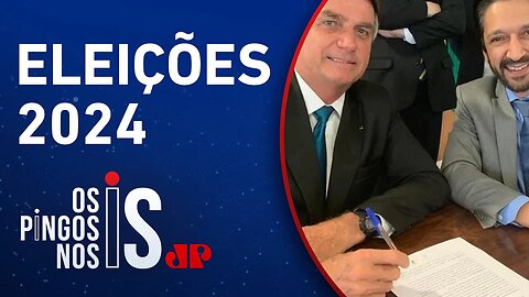 Bolsonaro declara apoio a Ricardo Nunes em São Paulo