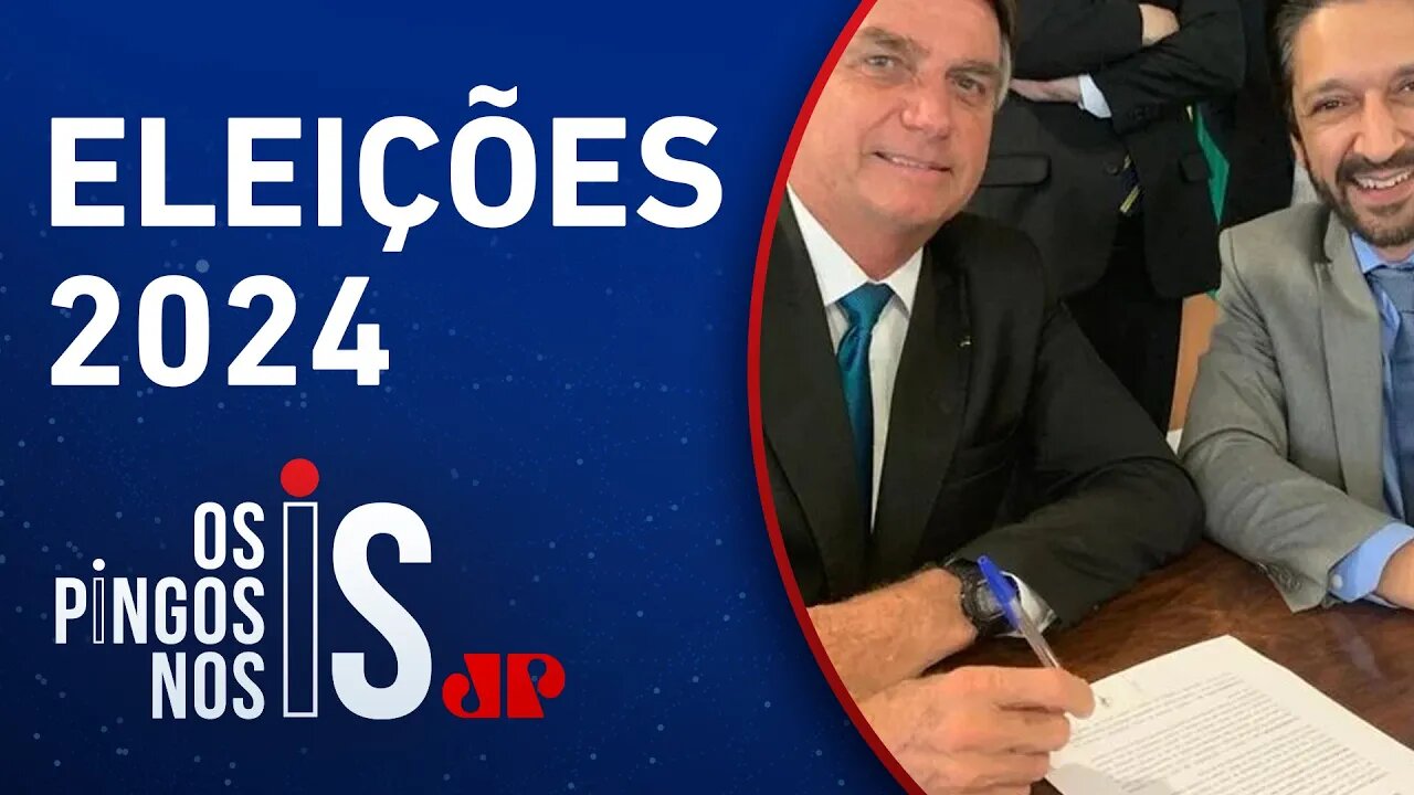 Bolsonaro declara apoio a Ricardo Nunes em São Paulo