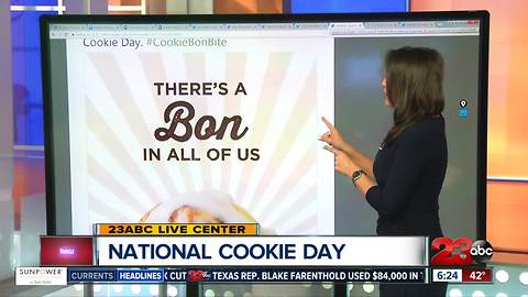 National Cookie Day at Cinnabon and Mrs. Fields