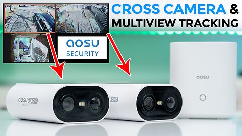 Cross Camera & Multiview Tracking! - aosu SolarCam P1 SE Camera System