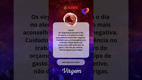 #HORÓSCOPO DE #VIRGEM 21/07/23 - VOCÊ ESTÁ NO #ALERTA! CONFIRA AQUI! #shorts