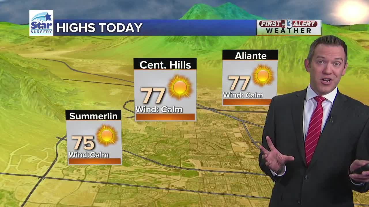 13 First Alert Las Vegas morning forecast | Nov. 7, 2019